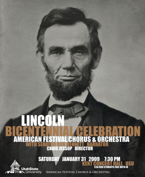 Lincoln celebration poster